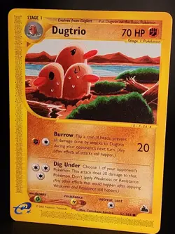 Pokemon Card - Dugtrio Skyridge 52/144 Non-Holo 2003 NM - Image 3
