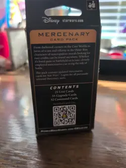 Star Wars Legion Mercenary Card Pack - Image 2