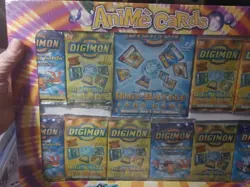 Digimon Trading Card SEALED VINTAGE Booster Packs x 11 Bandai STARTER SET - Image 1