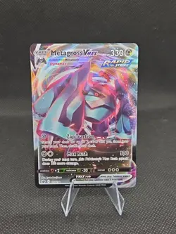 Pokemon Trading Card Game Chilling Reign Metagross VMAX Ultra Rare 113/198 NM - Image 1