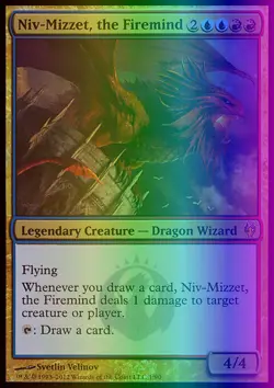 MTG Niv-Mizzet, the Firemind (1/93) DD Izzet vs. Golgari LP FOIL - Image 1