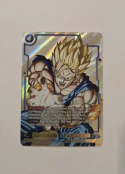 Son Gohan : Adolescence SB02-026 Alternate Art Manga Booster 02 Dragon Ball Card - Image 1