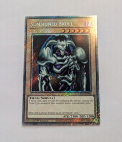 RA03-EN086 Summoned Skull - PLATINUM SECRET RARE - YuGiOh Card - Image 1