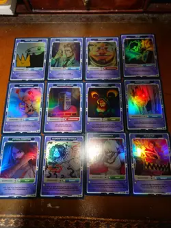 Vcard Awakened Worlds Gamersupps Big Lot Of Support Holo Cards Lot Of 12 Cards - Image 1