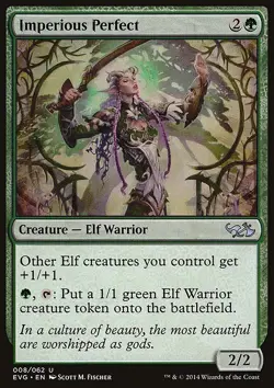 MTG Magic the Gathering Imperious Perfect (8/65) DDA, Elves vs. Goblins NM - Image 1