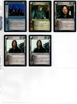 Lord of the Rings TCG lot of 14 Starter Deck Promo Cards - Image 2