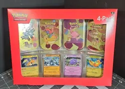 Pokemon Scarlet & Violet - 151 (4-Pack) Mini Tins w/ 4 Promo cards Sam's Sealed - Image 1