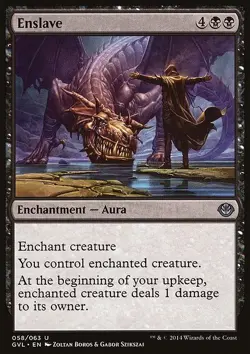 MTG Magic the Gathering Enslave (58/67) DDA, Garruk vs. Liliana NM - Image 1