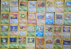 Complete Pokemon Jungle Unlimited Uncommon and Common 32 Card Set 33-64 - Image 1