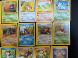 Complete Pokemon Jungle Unlimited Uncommon and Common 32 Card Set 33-64 - Image 3