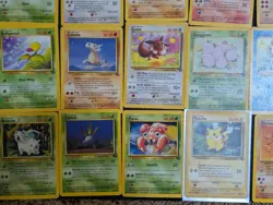 Complete Pokemon Jungle Unlimited Uncommon and Common 32 Card Set 33-64 - Image 4