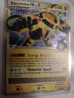 Pokemon TCG Card NM Electivire FB Lv.X 144/147 Supreme Victors Holo - Image 2