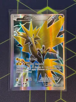 Zapdos 29/83 Generations Full Art - Pokemon Card - LP - Rare Alignment Dot Error - Image 1