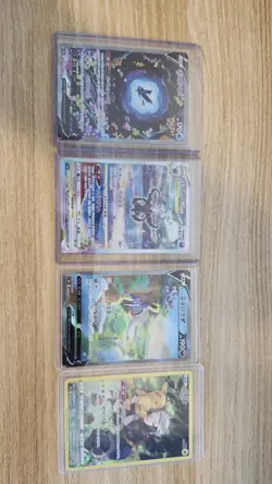 Pokemon Card Lot Of 4 Pikachu Lumineon Darkrai Hisuian Sneasler SR SAR Korea - Image 1