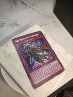 Dark Magician of Destruction (TCG Version: TTP1-JP001) Secret Rare Custom Card - Image 4