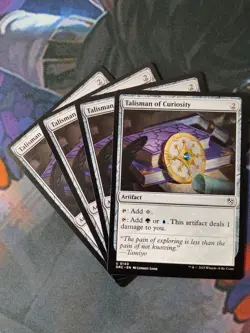 Talisman of Curiosity x 4 | 7% Off 2+ | Aetherdrift | NM | MTG - Image 1