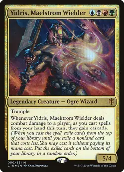 Yidris, Maelstrom Wielder Commander 2016 - Lightly Played Foil - Image 1