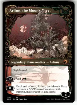 MTG Arlinn, the Pack's Hope NM Innistrad: Midnight Hunt [105] - Image 2