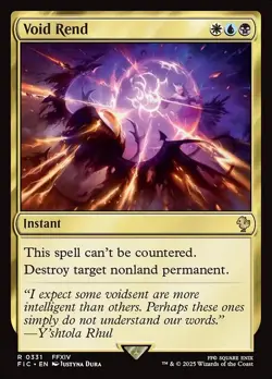 Void Rend Commander: FINAL FANTASY NM MTG Non-Foil - Image 1