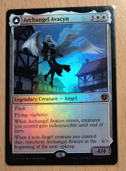 Mtg Magic: # FOIL # Archangel Erzengel Avacyn, English, Legende, Mint, Mythic - Image 1