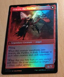 Mtg Magic: # FOIL # Archangel Erzengel Avacyn, English, Legende, Mint, Mythic - Image 2