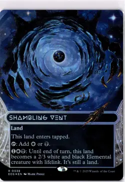 Shambling Vent (38) (Borderless) (Foil) R Edge of Eternities: Stellar S - Image 1
