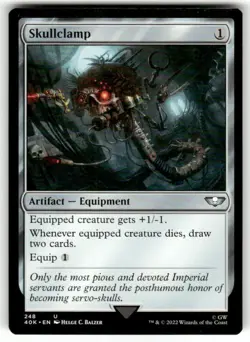 MTG Skullclamp, NM-Mint, English Universes Beyond: Warhammer 40K - Image 1