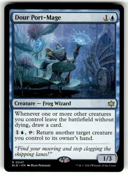 Bloomburrow Dour Port-Mage Expansion/Rare - Image 1