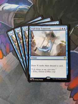 Pull from Tomorrow x 4 | 7% Off 2+ | Aetherdrift | NM | MTG - Image 1