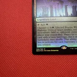 Boseiju Who Endures Foil - Kamigawa Neon Dynasty- NM- MTG - Image 3