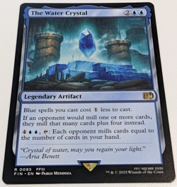(4x) The Water Crystal: Rare: Final Fantasy Universes Beyond MTG: R 0085 (NM) - Image 1
