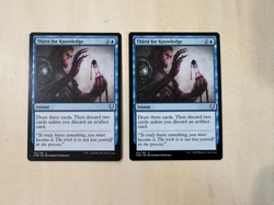 MTG *Commander Legends* - x2 Thirst for Knowledge 103 - NM - Image 1