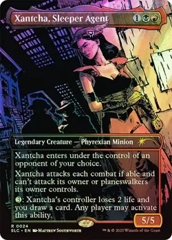 1X NM Xantcha, Sleeper Agent Foil Secret Lair: An Encyclopedia of Magic - Image 1