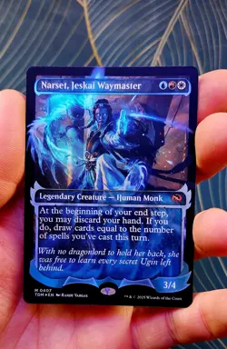 Narset, Jeskai Waymaster (SHOWCASE FOIL) | Tarkir: Dragonstorm Foil (MTG) | NM - Image 1