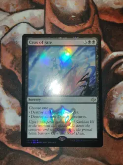 NM FOIL Crux of Fate Fate Reforged FRF MTG Magic the Gathering 1st Edition - Image 1