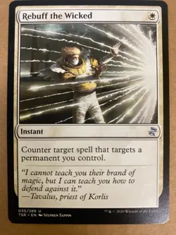 MTG 1x Rebuff the Wicked # 35 Time Spiral Remastered Magic the Gathering x1 NM - Image 1