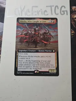 Alesha, Who Laughs at Fate Extended (NM Non-Foil) FDN-0476 Rare MTG - Image 1