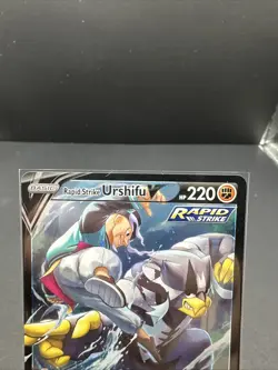 Pokemon TCG Rapid Strike Urshifu V TG20/TG30 Brilliant Stars Ultra Rare - Image 3