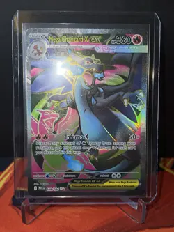 ?? Pokemon TCG Mega Charizard X ex 109/094 Full Art Ultra Rare Phantasmal Flames - Image 1