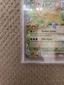 PSA 10 2025 POKEMON PRISMATIC EVOLUTIONS LEAFEON EX #006/131 - Image 4