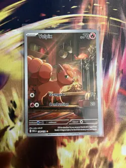 Pokemon Vulpix 138/132 IR Mega Evolution Extended Art - Image 1