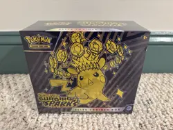 Pokemon TCG Scarlet & Violet SURGING SPARKS Elite Trainer Box FACTORY SEALED ETB - Image 1