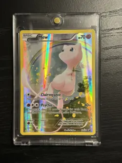 Mew XY110 Holo Black Star Promo Card 2016 Lp Pokemon TCG - Image 1