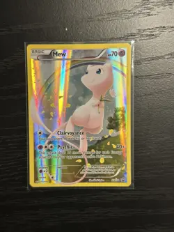 Mew XY110 Holo Black Star Promo Card 2016 Lp Pokemon TCG - Image 2