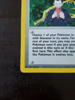 Pokemon Giovanni Gym Challenge Unlimited 18/132 Holo Rare - Image 5
