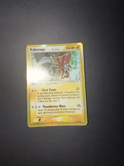Kabutops 9/110 Holographic Rare EX Holon Phantoms Pokemon TCG NM - Image 1