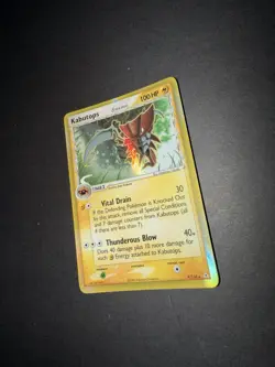 Kabutops 9/110 Holographic Rare EX Holon Phantoms Pokemon TCG NM - Image 2