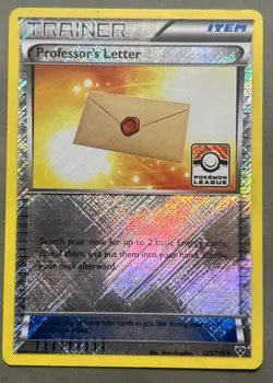 Professor's Letter - (Pokemon League) 123/146 Reverse Holo - LP - Image 1