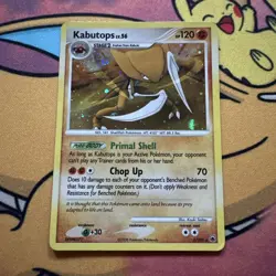 Pokemon Majestic Dawn Holo Kabutops 6/100 Moderately Played MP - Image 1