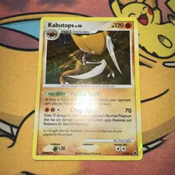 Pokemon Majestic Dawn Holo Kabutops 6/100 Moderately Played MP - Image 2